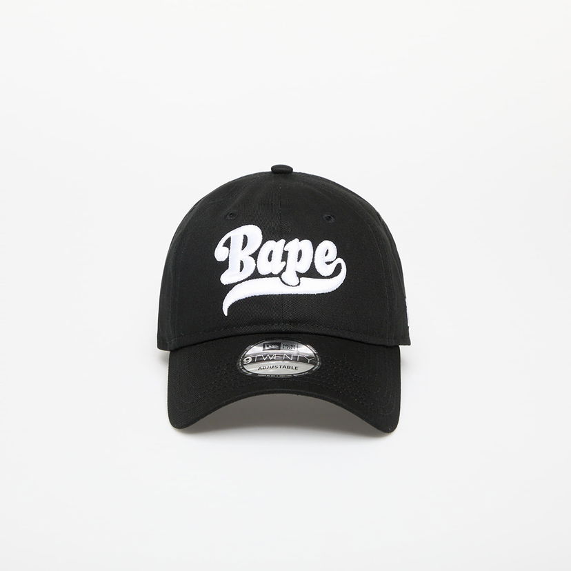 Шапка с козирка BAPE A BATHING APE x New Era 9Twenty Strapback Black Черно | 001CPK331007C BLK