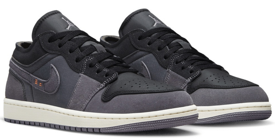 Кецове и обувки Jordan Air Jordan 1 Low SE Craft "Inside Out - Black" Черно | DN1635-001, 1