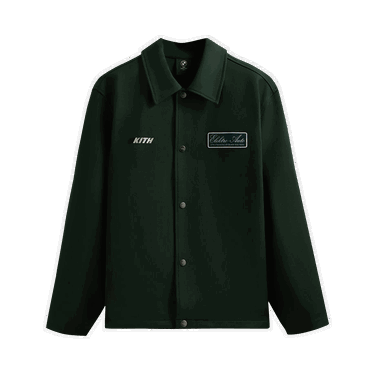 Яке KITH x BMW Double Knit Coaches Jacket Зелено | KHM010176 345, 0