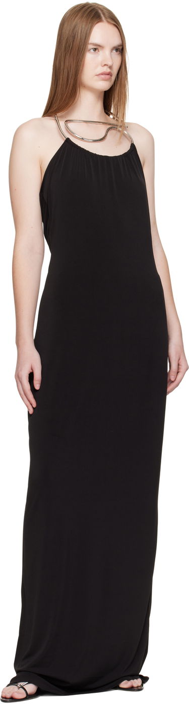 Pокля Coperni Coperni Necklace Maxi Dress Черно | COPR207F5022, 3
