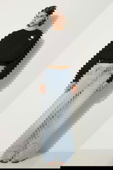 Суитчър KENZO Kenzo Flower Boke 2.0 Cropped Sweat Черно | FE62SW1664MI.99J, 1