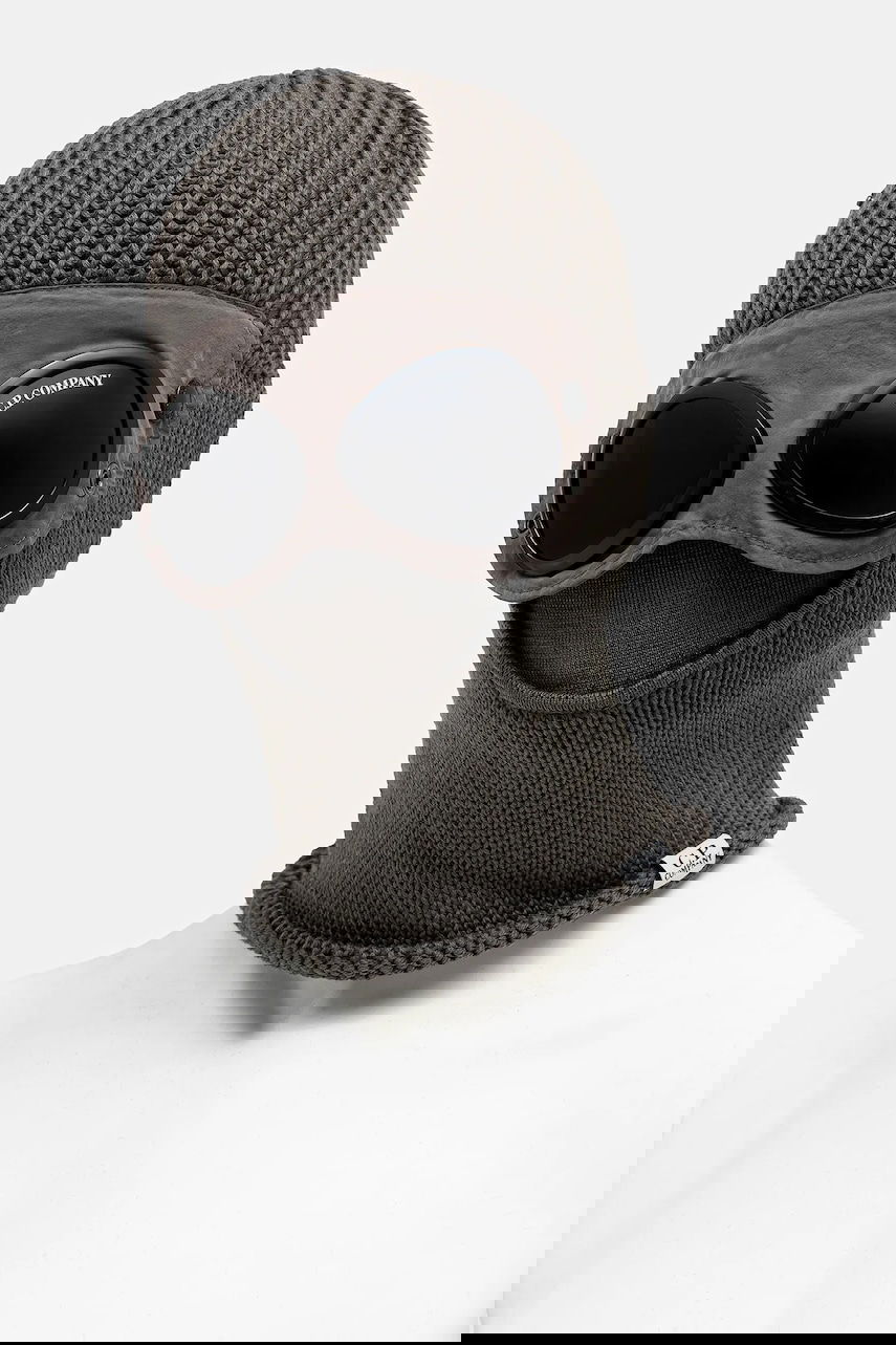 Шапка C.P. Company C.P. Company Knit Balaclava with Goggles Сиво | 19CMAC740A005509A, 1