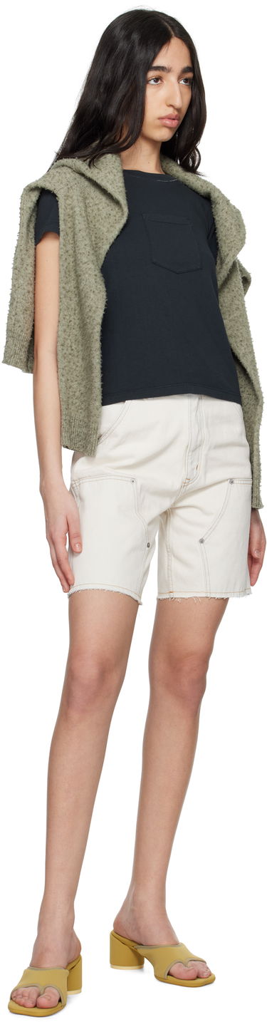 Къси панталони Maison Margiela MM6 Maison Margiela Paneled Denim Shorts Бяло | SH2MU0012 M30018, 3