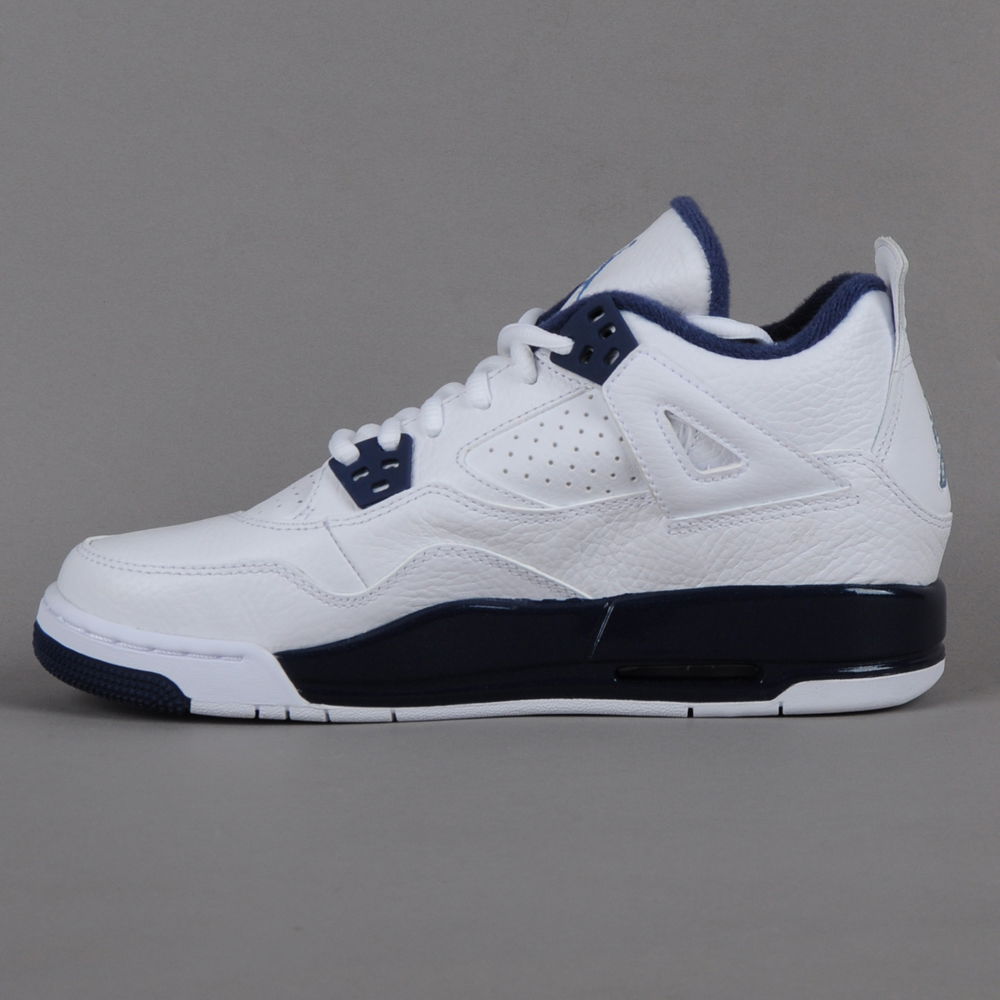 Кецове и обувки Jordan Air Jordan 4 Retro ''Legend Blue'' GS Бяло | 408452-107, 0