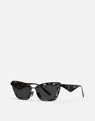 Слънчеви очила Dolce & Gabbana Dolce & Gabbana DG Lace Sunglasses Черно | VG2311VA1879V000, 1