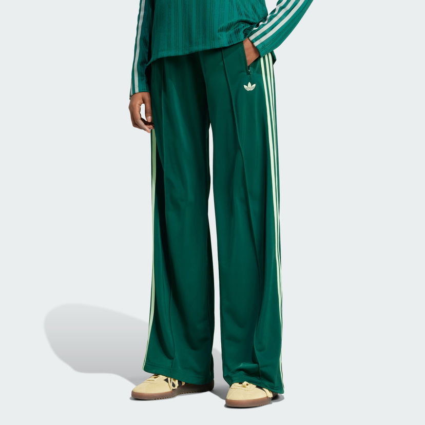 Спортни панталони adidas Performance Adicolor Classic Firebird Loose Track Pants Зелено | KA7742