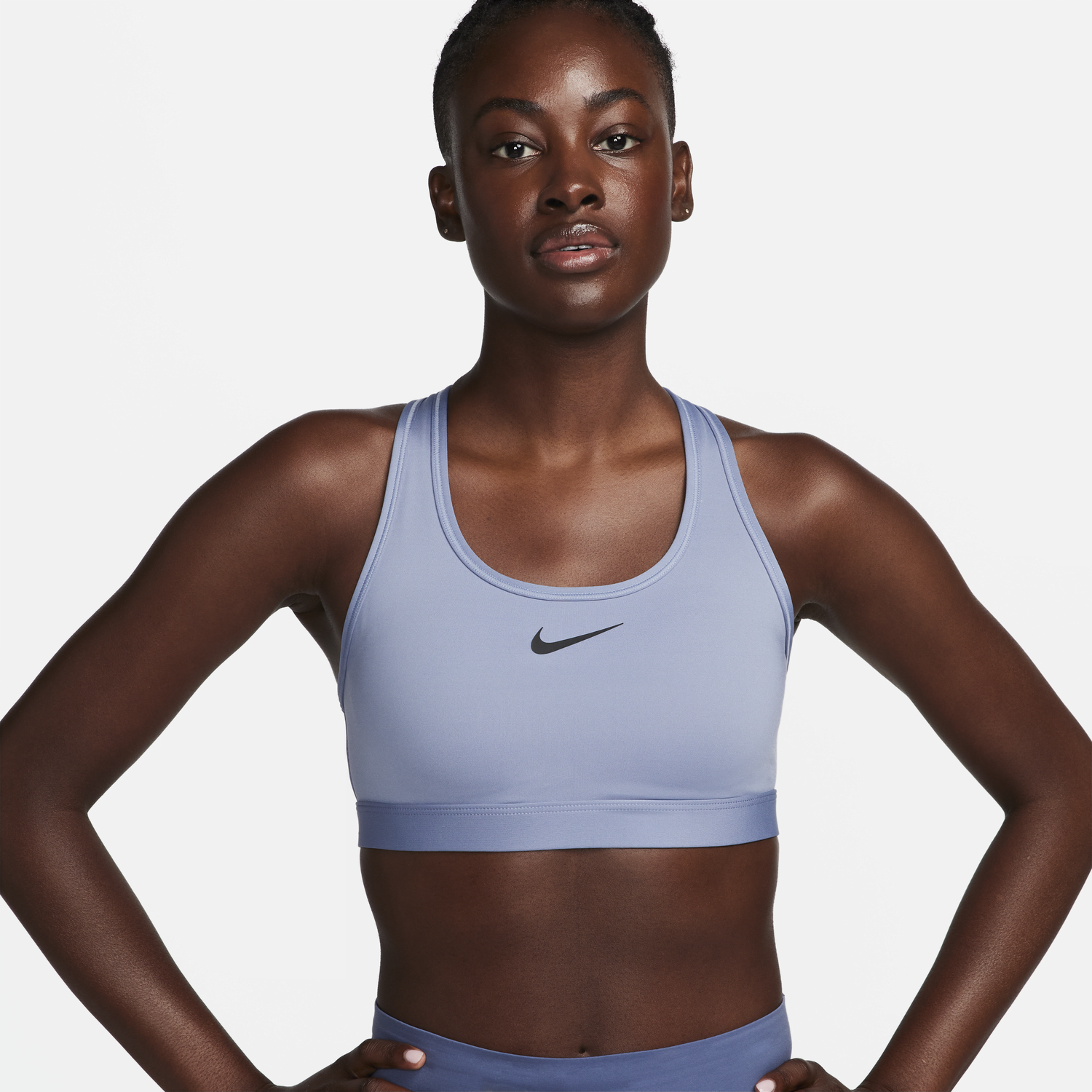 Сутиен Nike Sport Swoosh Bra Лилаво | DX6821-493, 1