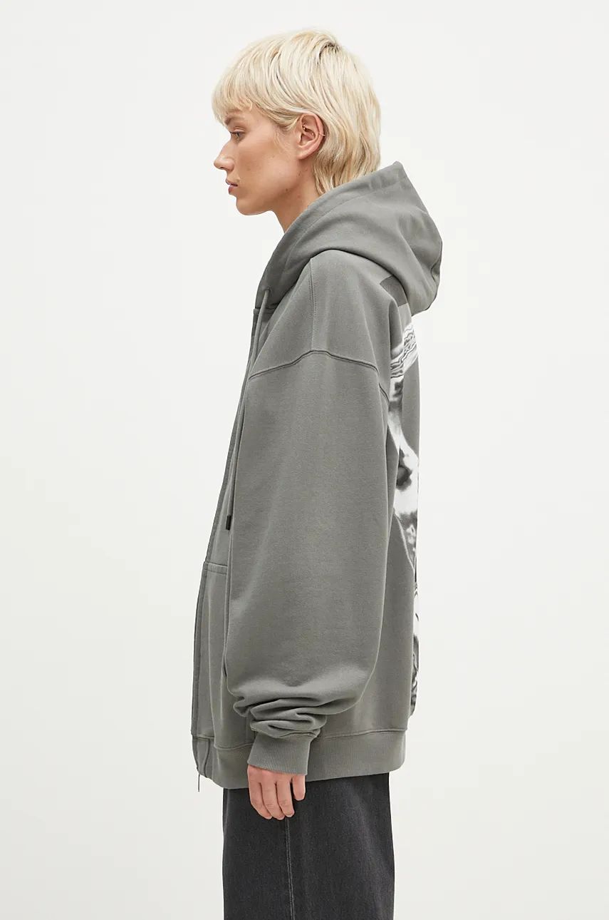 Суитчър Filling Pieces Chrome Hoodie Сиво | 95213746002, 1
