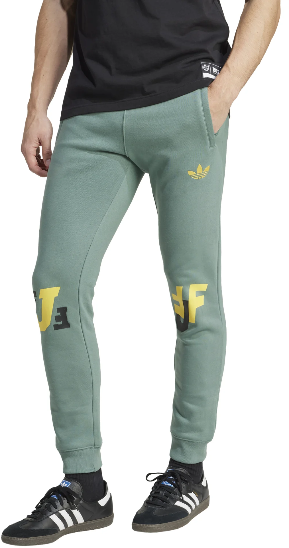 Спортни панталони adidas Originals adidas Originals JAMAICA VRCT Pants Зелено | je5334, 0