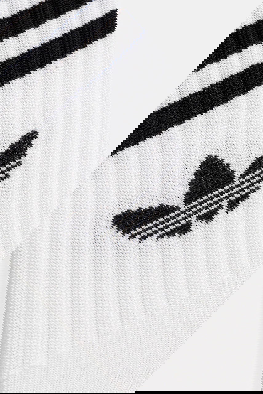 Чорапи adidas Performance 3-Stripes Crew Socks - 6 Pairs Бяло | JV7410, 1