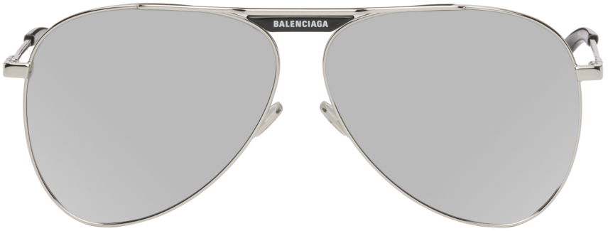 Слънчеви очила Balenciaga Pilot Sunglasses Сиво | BB0244S, 0
