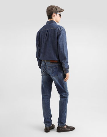 Дънки Dolce & Gabbana Regular Fit Cotton Jeans With Tag Синьо | GYJCCZG8MU2S9001, 2