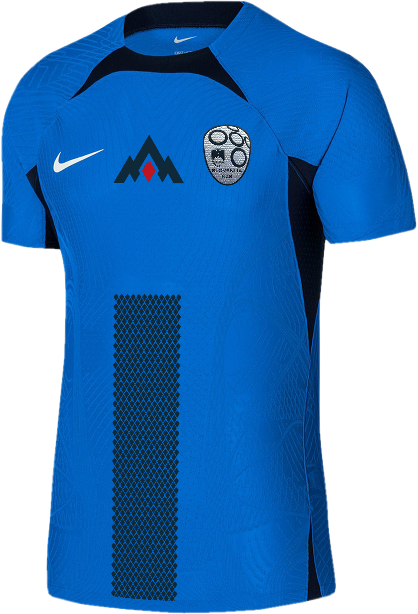 Фланелка Nike SLO M NK DF STAD JSY SS AW 2024 Синьо | nzsdr0667-463, 0