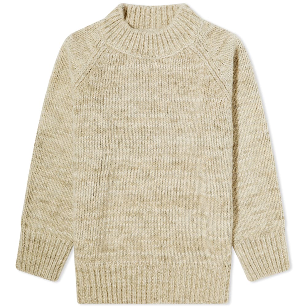 Пуловер Maison Margiela Oversized Knitted Crew Neck Jumper Бежово | SI0GP0003-736M, 0