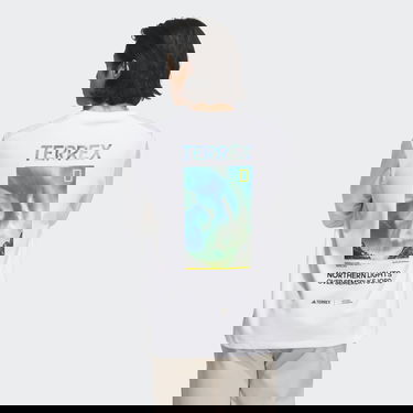 Тениска adidas Performance National Geographic Long Sleeve Tech Бяло | IL8976, 3