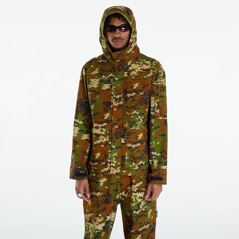 Яке Awake NY Camo Ripstop Jacket Green Camo Зелено | AWK-SP24-OT005-GRN