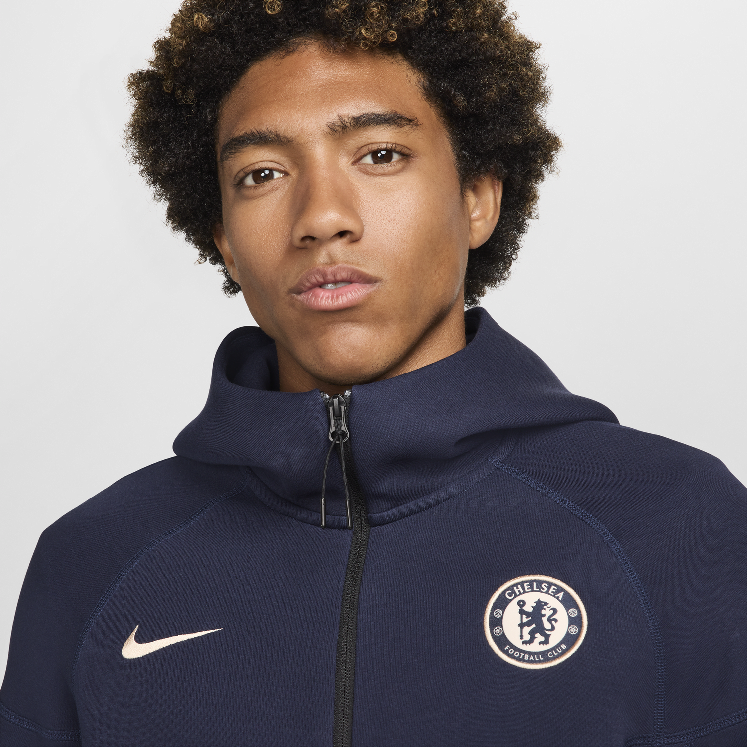 Суитчър Nike Football Chelsea FC Tech Fleece Windrunner Тъмно синьо | FZ4175-452, 1