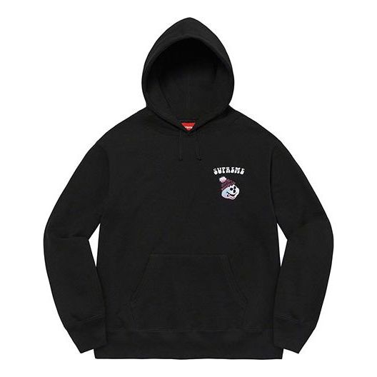 Суитчър Supreme Supreme Snowman Hoodie Черно | SUP-FW21-318, 0