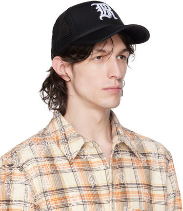Шапка с козирка R13 R13 Trucker Cap with Logo Черно | R13WA025-A001, 3