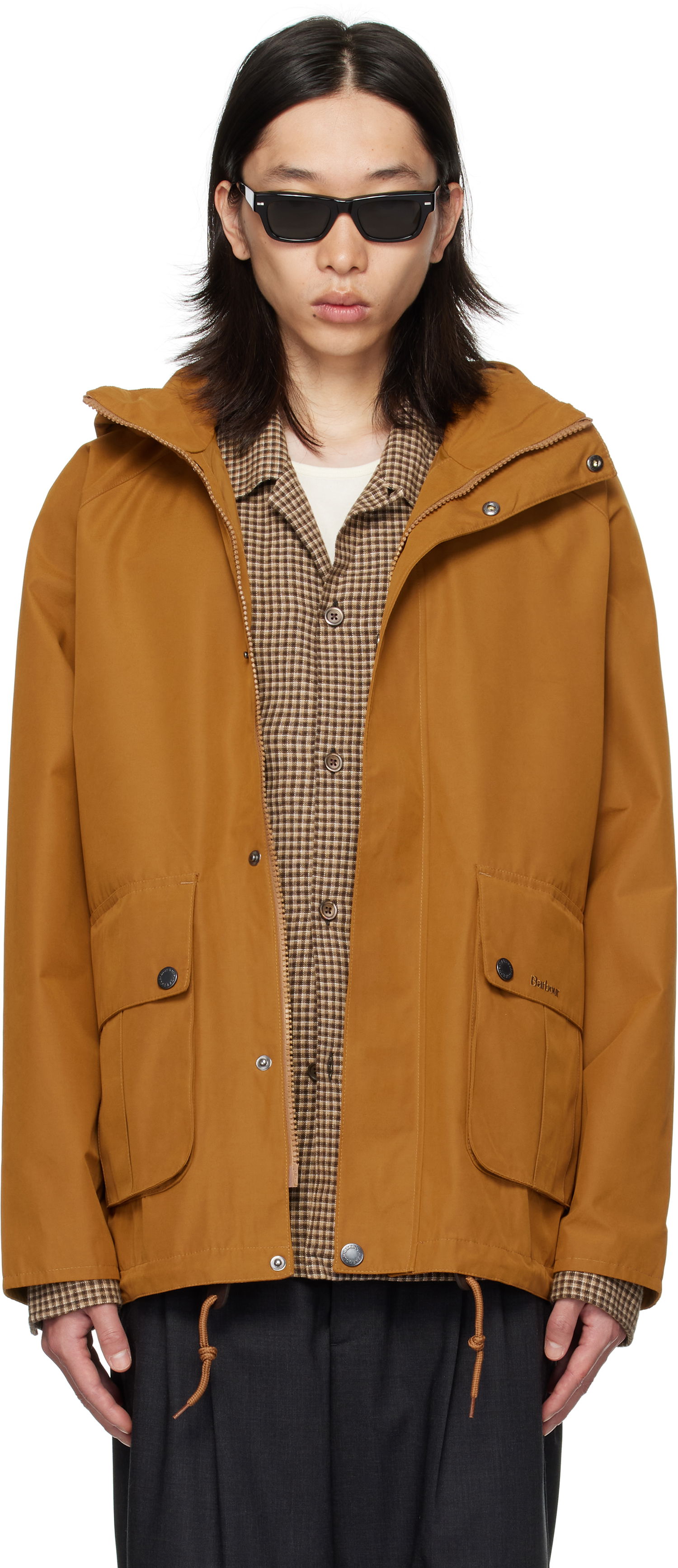 Яке Barbour Barbour Re-Engineered Wading Spey Showerproof Jacket Кафяво | MSP0153SN52, 0