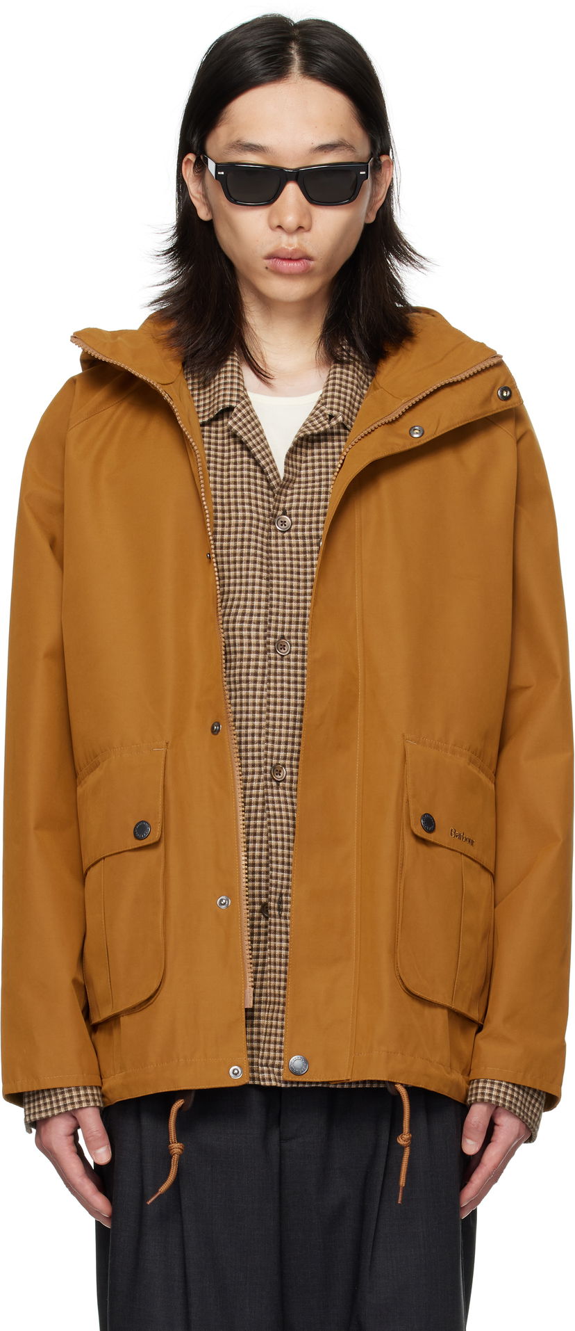 Яке Barbour Barbour Re-Engineered Wading Spey Showerproof Jacket Кафяво | MSP0153SN52