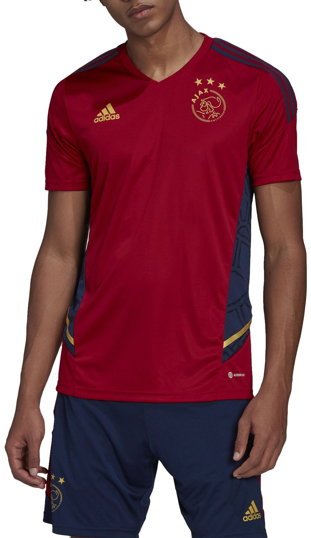 Фланелка adidas Performance Jersey Ajax Condivo 2022 Червено | h58268, 0