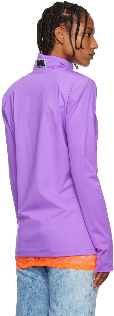 Пуловер VETEMENTS VTMNTS Turtleneck Long Sleeve Top Лилаво | VL14TO300I, 2