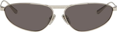 Слънчеви очила Balenciaga Balenciaga Tag 3.0 Oval Metal Sunglasses Металик | BB0417S-002, 0