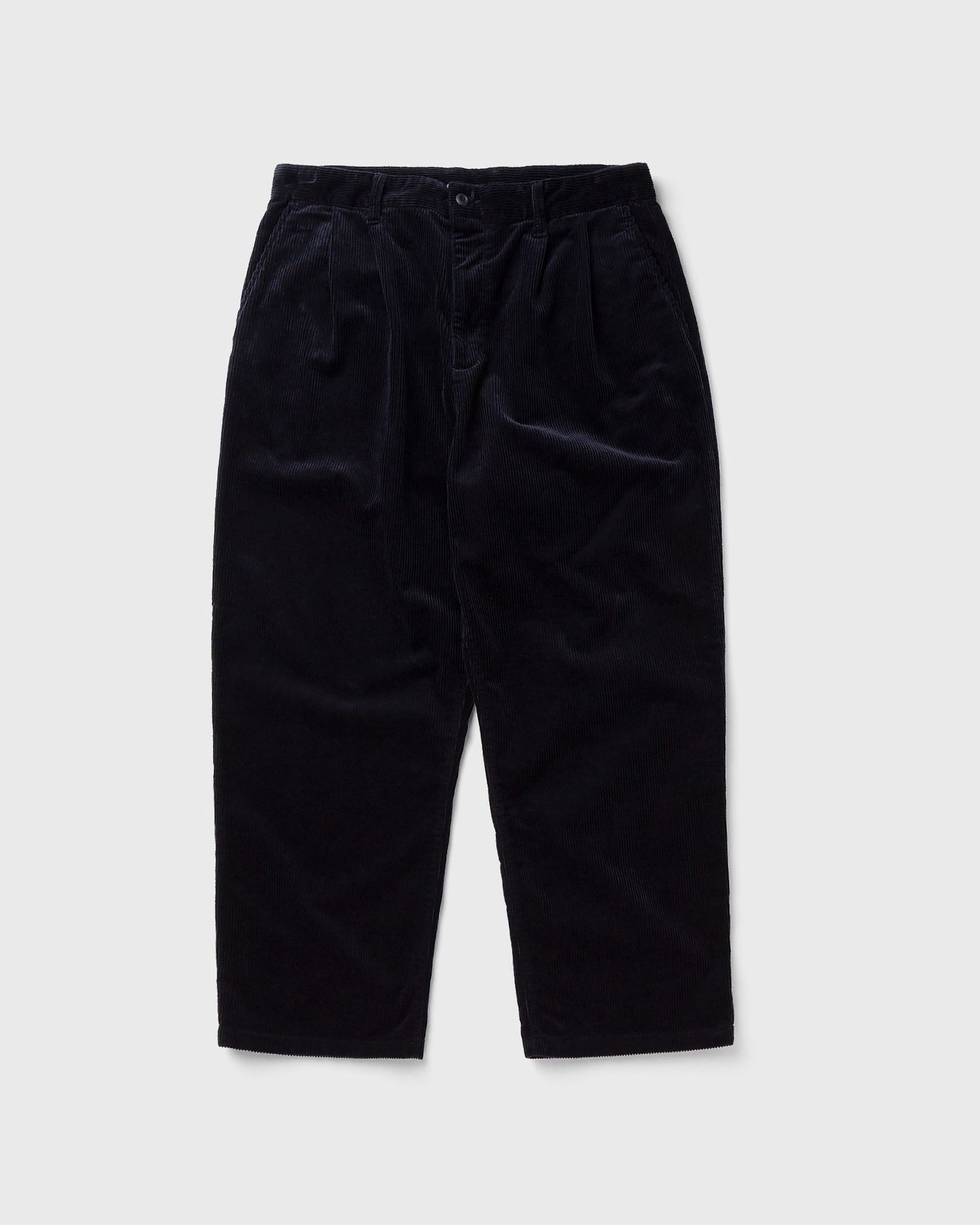 Панталони Carhartt WIP Evan Corduroy Pleated Pants Тъмно синьо | I033757-1C.02, 0