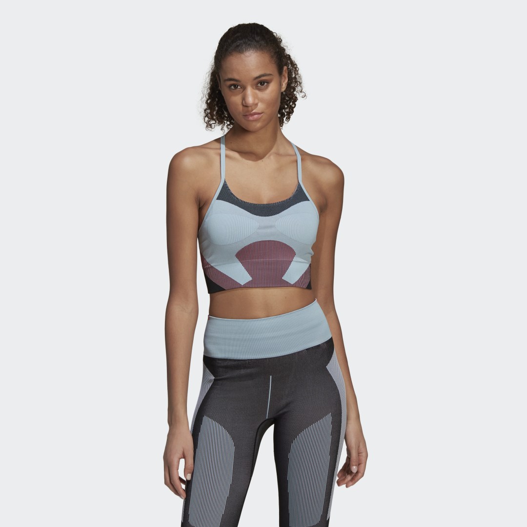 Сутиен adidas Performance adidas by Stella McCartney Сиво | HG8784, 1