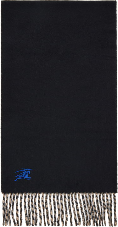 Шал Burberry Reversible Cashmere Scarf Черно | 8077827, 0