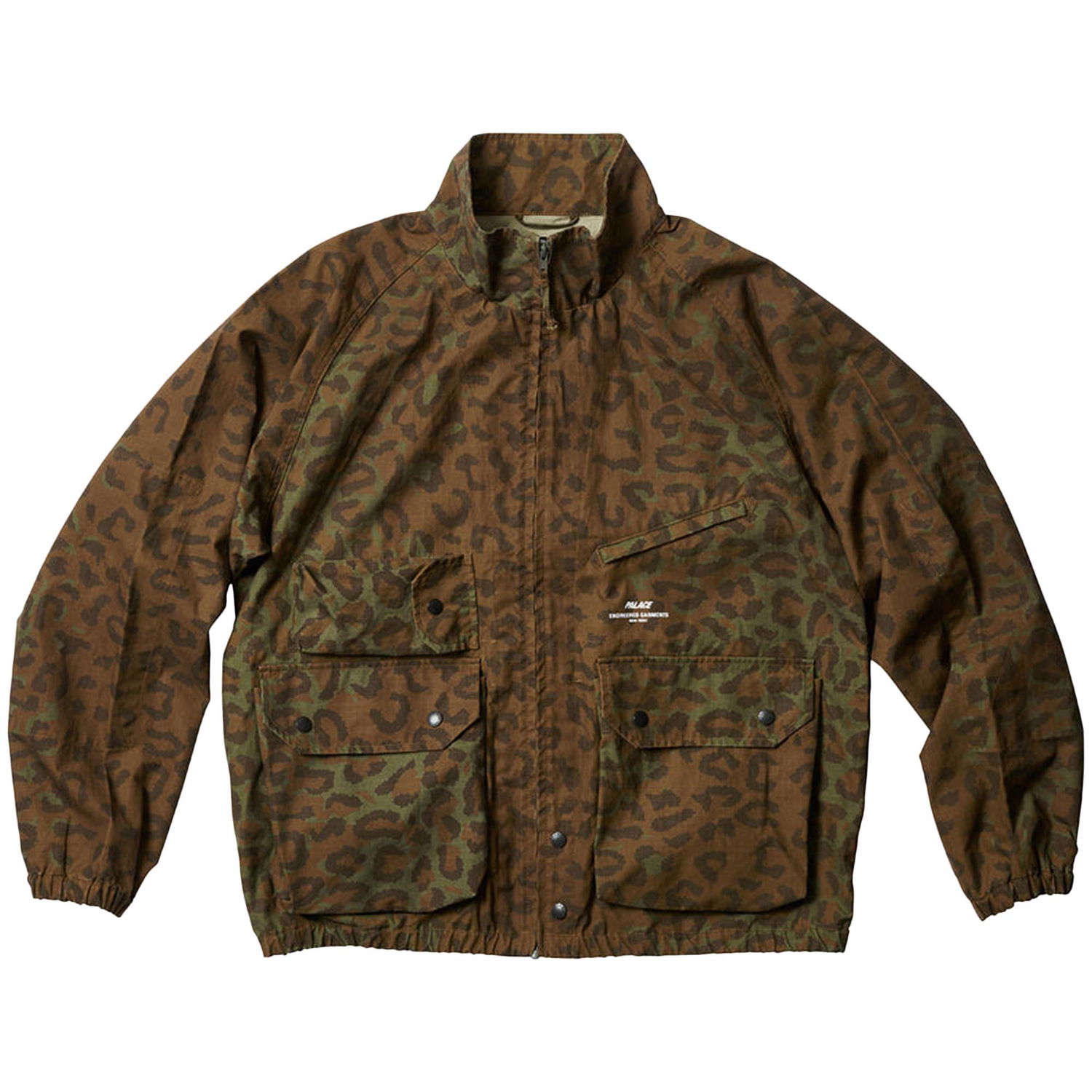 Яке Palace Engineered Garments x Ripstop Washed Track Jacket Кафяво | P23JK154, 1