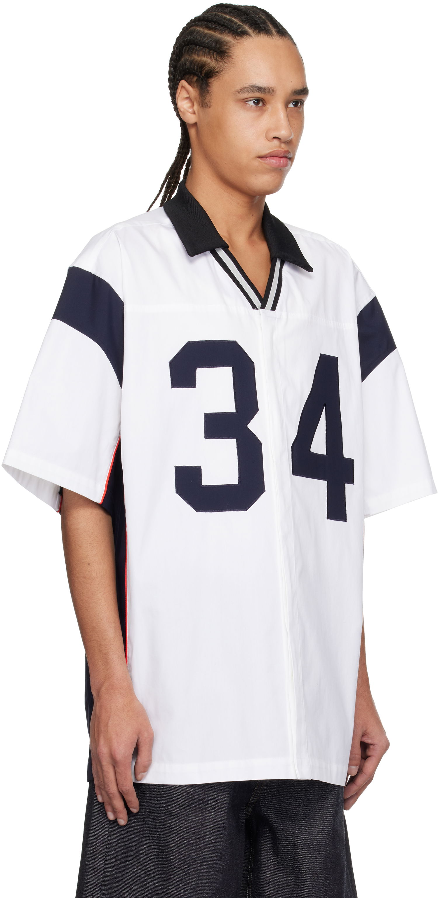 Фланелка Ambush AMBUSH Sports Designed Shirt Бяло | 12115310, 1