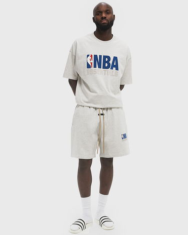 Къси панталони Fear of God Fear of God Essentials NBA Sweatshorts XXL Сиво | 160AL244000F, 3