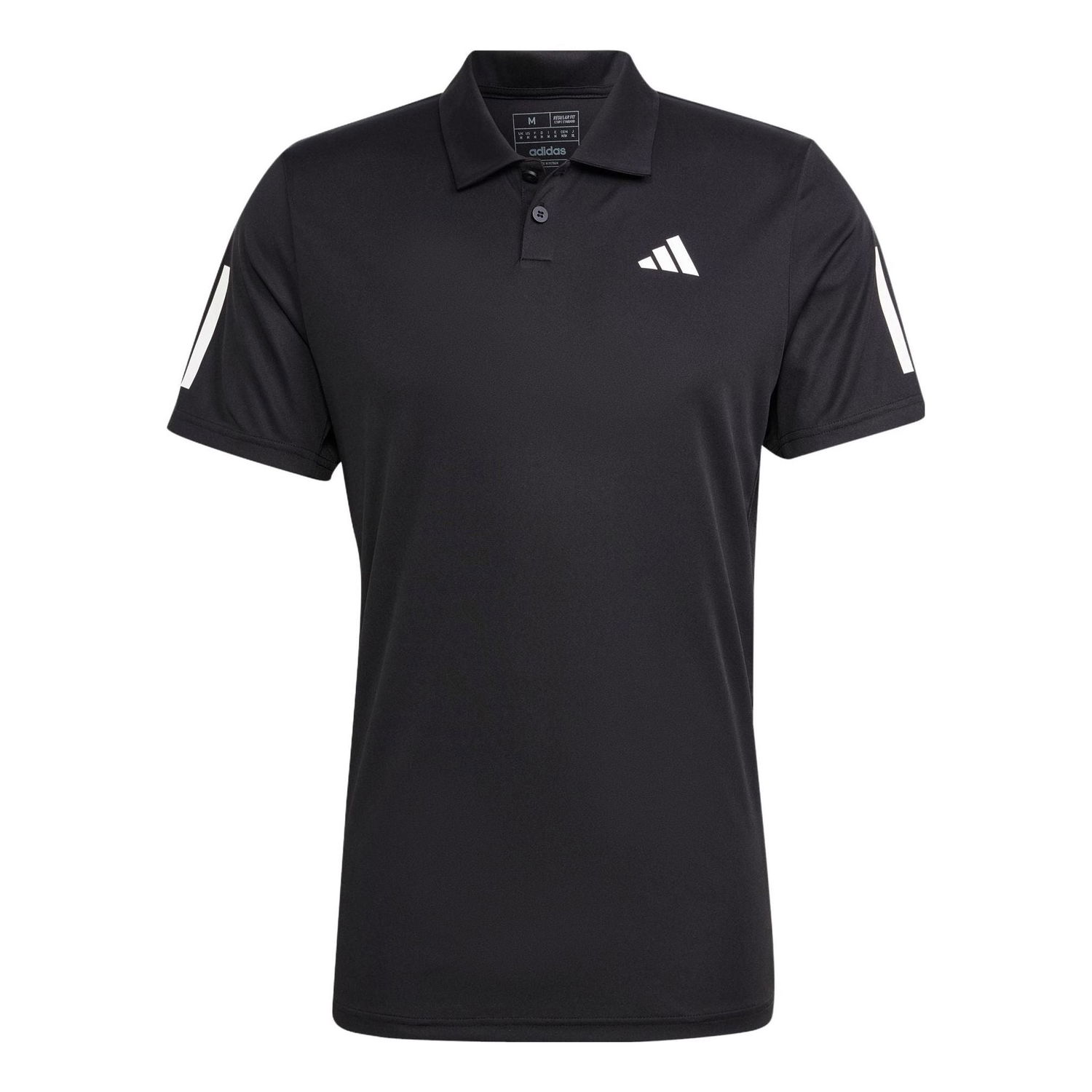 Поло тениска adidas Originals Club 3-Stripes Polo Shirt Черно | IS2294, 0