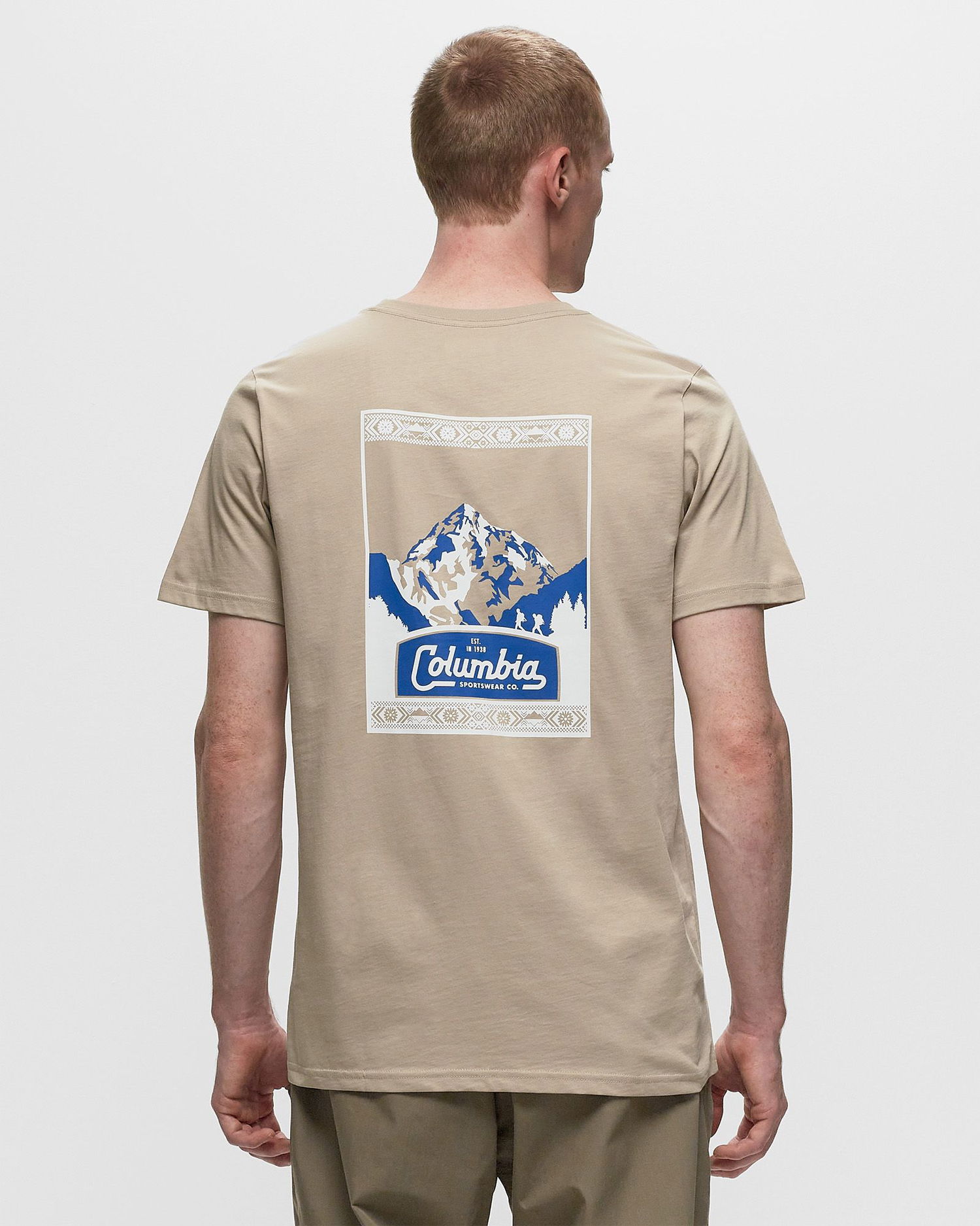 Тениска Columbia CSC Seasonal Logo Tee Бежово | 1991036273, 1