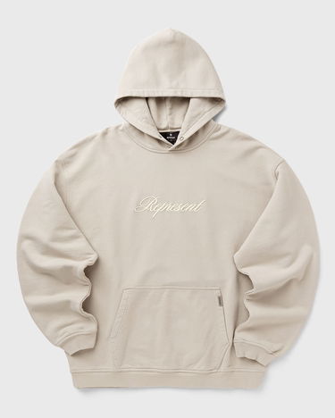 Суитчър Represent Clo Represent Script Logo Hoodie Бежово | MLM100028-25, 1