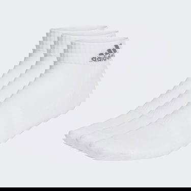 Чорапи adidas Originals Cushioned Sportswear Ankle Socks 3-pack Бяло | IA3946, 2