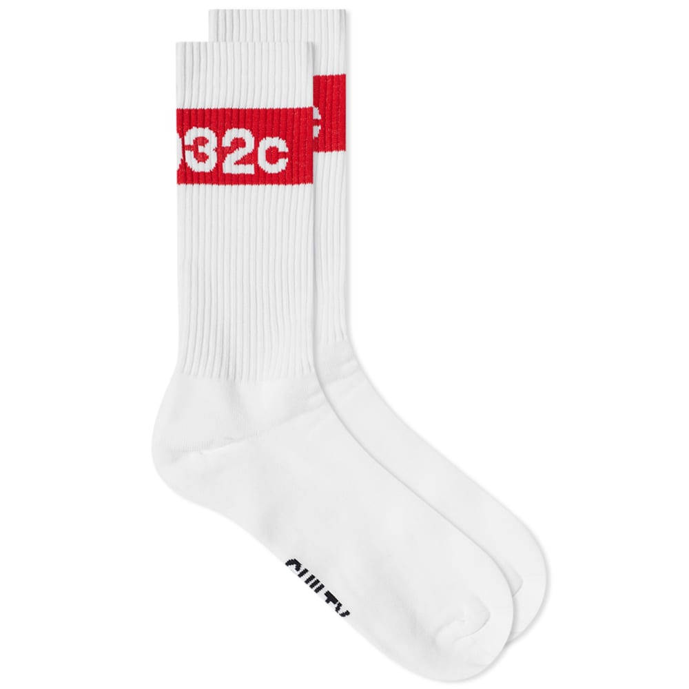 Чорапи 032C Taped Logo Sock Бяло | FW22-A-1012, 0