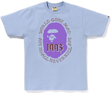 Тениска BAPE Bape Ape Head 1993 T-Shirt Синьо | 001TEJ301075M-SAX, 0