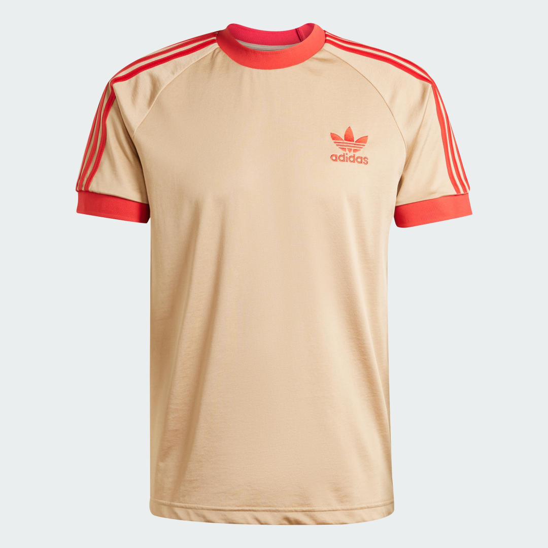 Тениска adidas Originals 3-Stripes T-Shirt Бежово | JM6290, 1