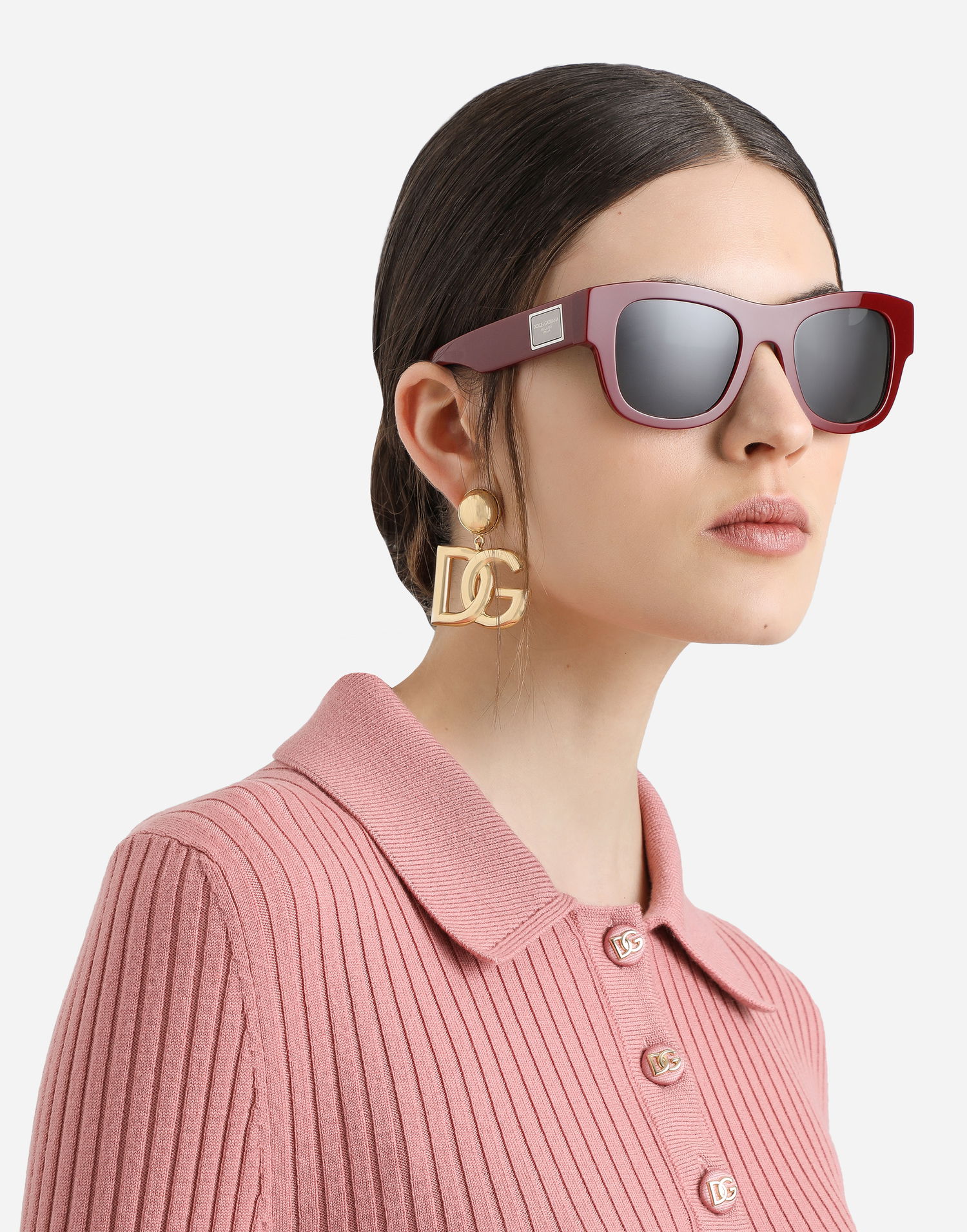 Слънчеви очила Dolce & Gabbana Dolce & Gabbana DNA Acetate Sunglasses Червено | VG450CVP1879V000, 1