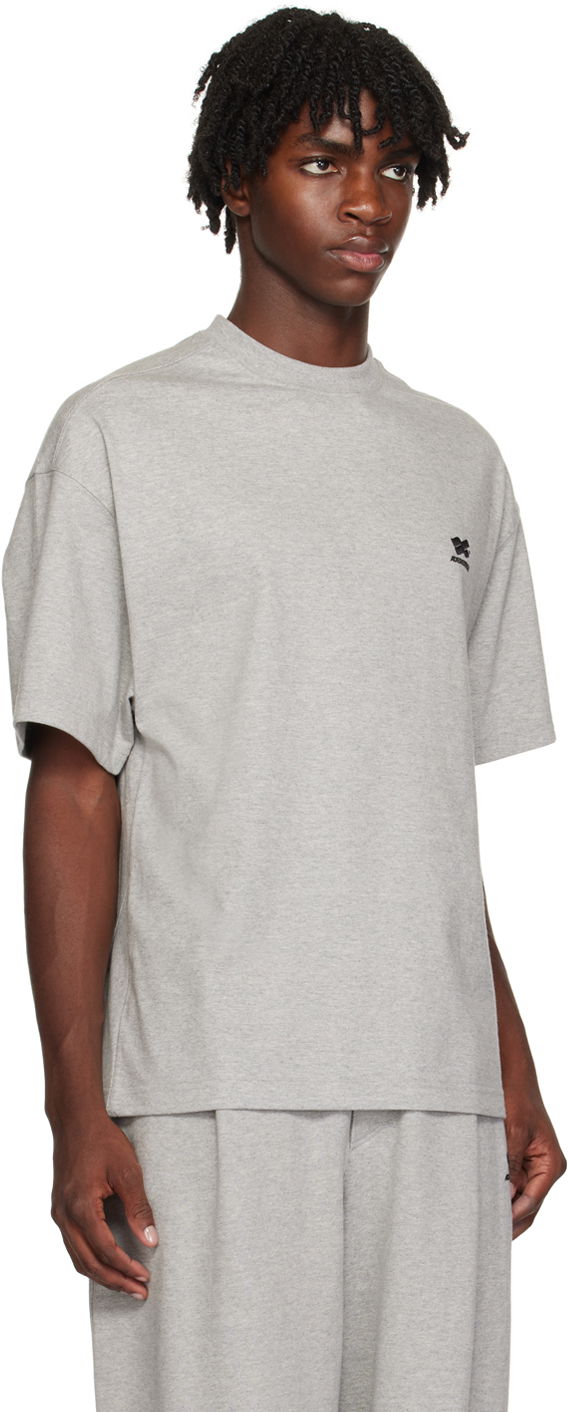 Тениска ADER ERROR Embroidered Logo T-Shirt Сиво | BMADFWTS0103GR, 1