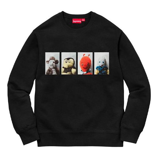 Пуловер Supreme Mike Kelley Ahh Youth! Crewneck Sweatshirt Черно | SUP-FW18-346