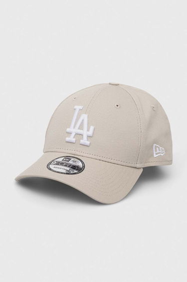 Шапка с козирка New Era League Essential 9Forty Los Angeles Dodgers Cap Бежово | 60298730.STNWHI, 0