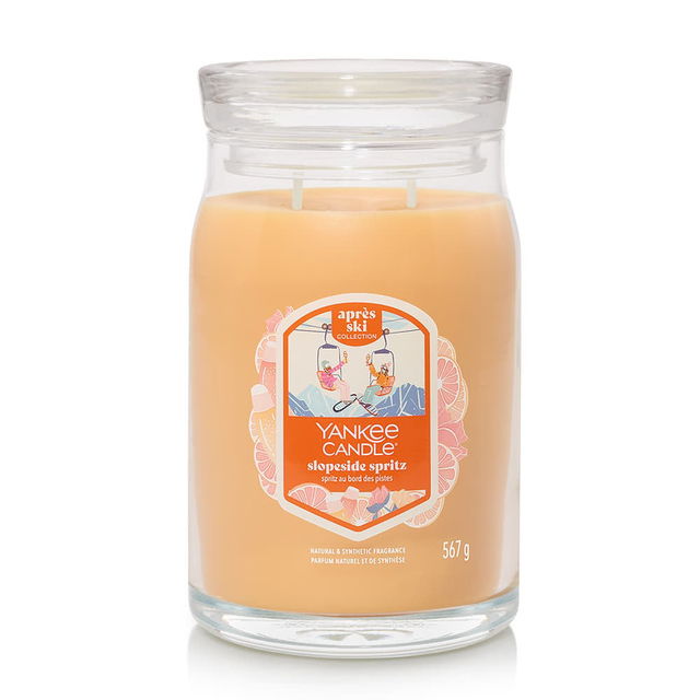 Signature Large Jar 2 Wicks Slopeside Spritz Universal