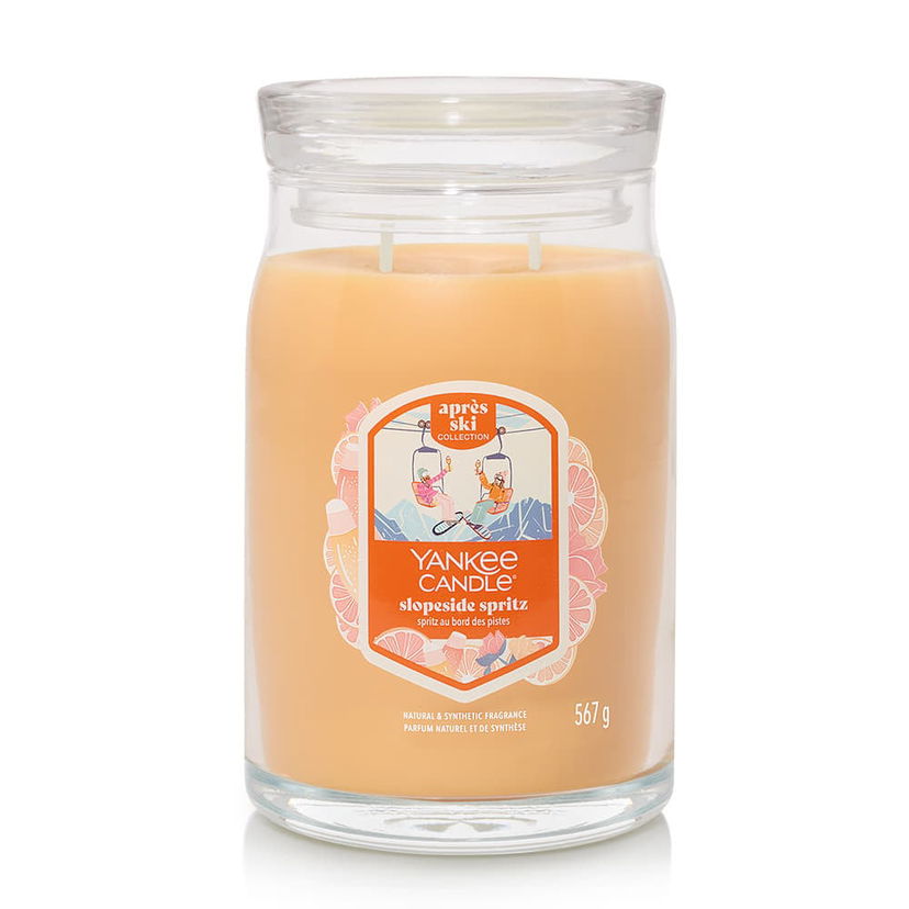 Свещи Yankee Candle Signature Large Jar 2 Wicks Slopeside Spritz Universal Оранжево
 | 43494