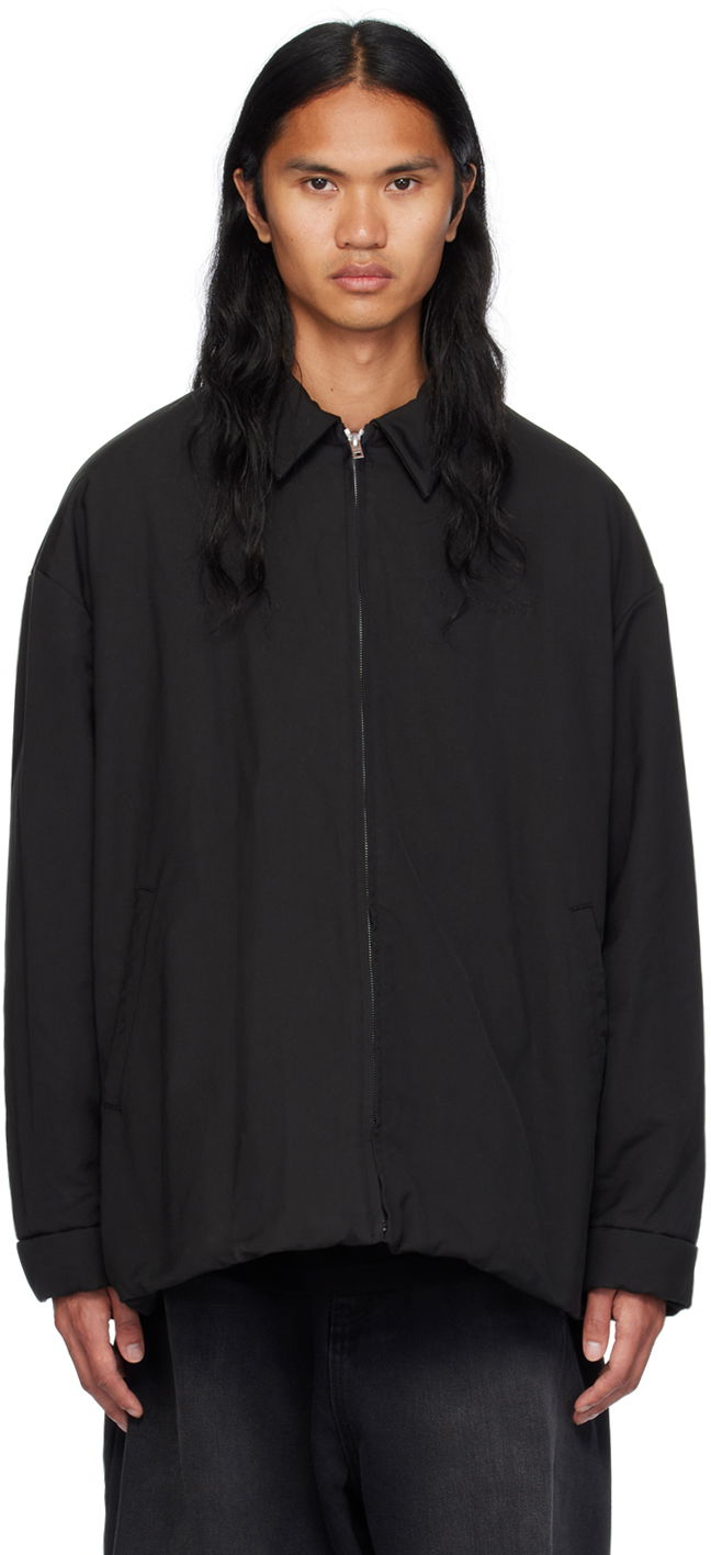 Ветровка We11done We11done Zip Jacket Черно | WD-JP2-24-064-M-BK, 0