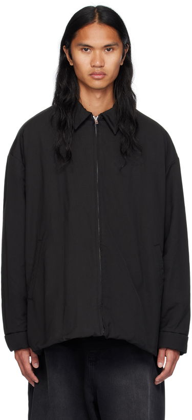 Ветровка We11done We11done Zip Jacket Черно | WD-JP2-24-064-M-BK, 0