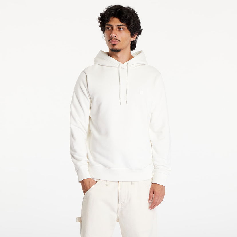 Суитчър CALVIN KLEIN Embro Badge Hoodie White Бяло | J30J325149 YBI